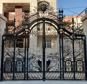 قیمت درب آهنی پارکینگ آپارتمان