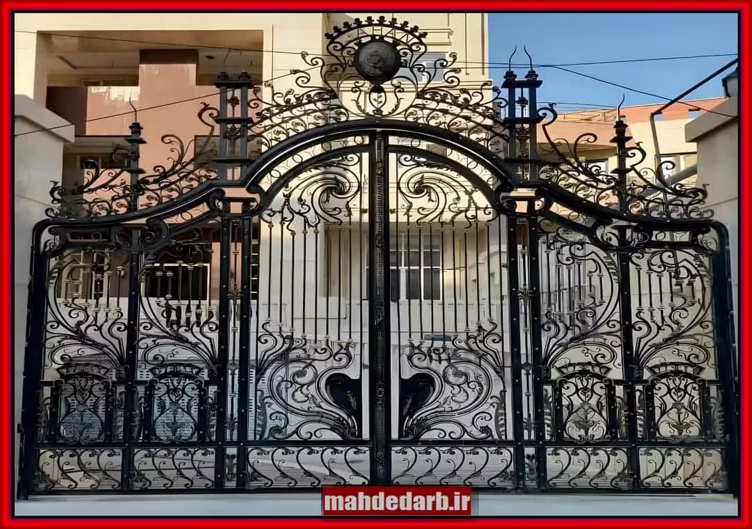 درب حیاط ویلایی مدرن