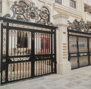 قیمت مدل های جدید درب حیاط تک لنگه فرفورژه