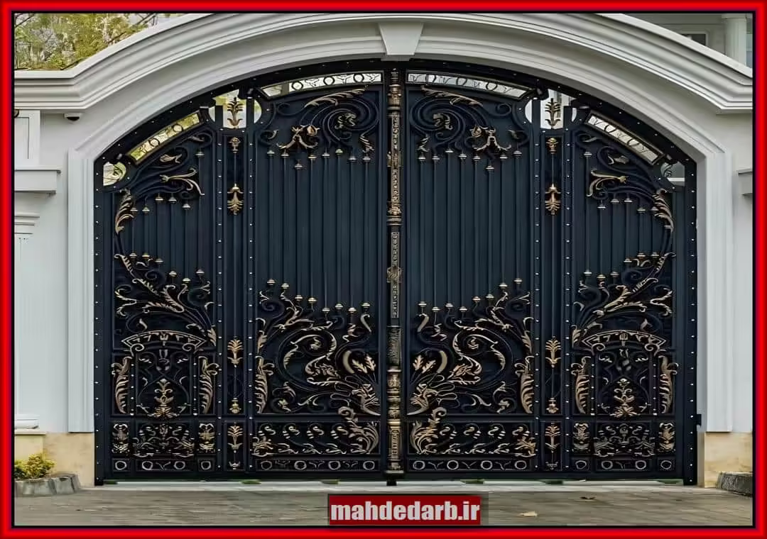 نحوه انتخاب مدل های جدید درب حیاط تک لنگه فرفورژه نحوه انتخاب مدل های جدید درب حیاط تک لنگه فرفورژه