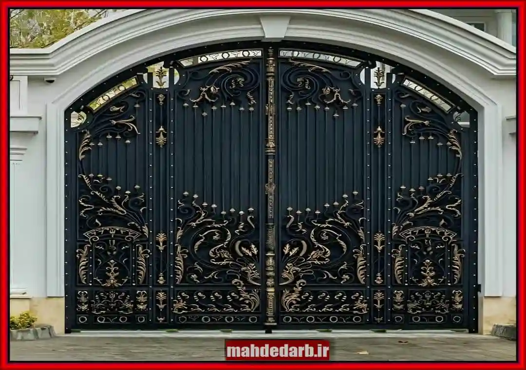 نصب درب فرفورژه نصب درب فرفورژه