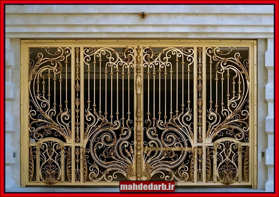 قیمت بروزترین درب های فرفورژه اشرافی