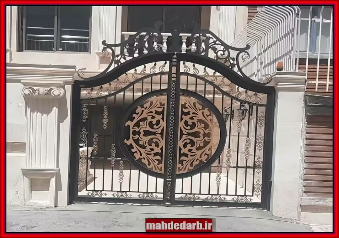 درب آهنی ورودی ساختمان فولادی ایمن درب آهنی ورودی ساختمان فولادی ایمن