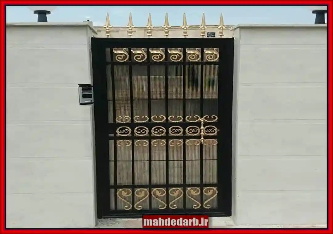 درب فرفورژه تک لنگه درب فرفورژه تک لنگه