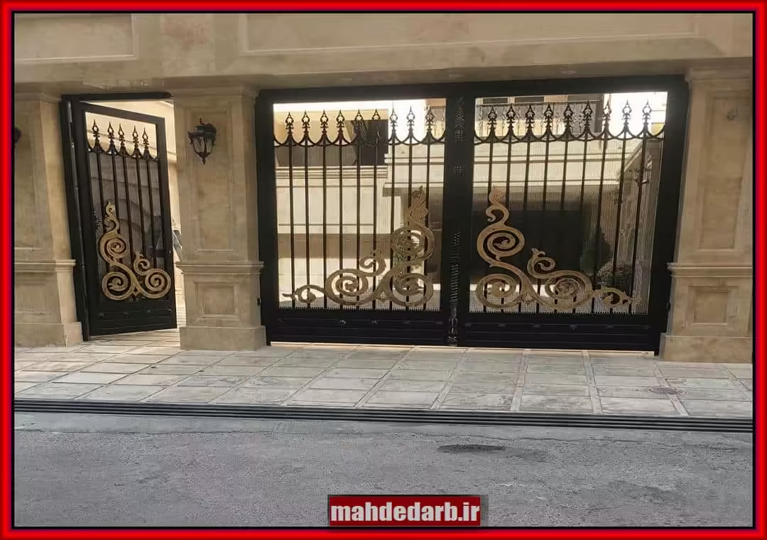 درب فلزی ویلایی پارکینگ درب فلزی ویلایی پارکینگ