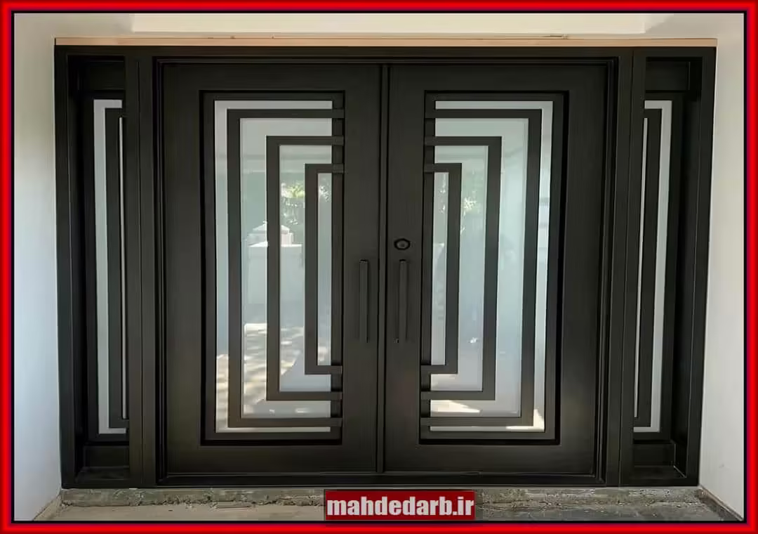 درب فلزی رنگی و ضدزنگ درب فلزی رنگی و ضدزنگ