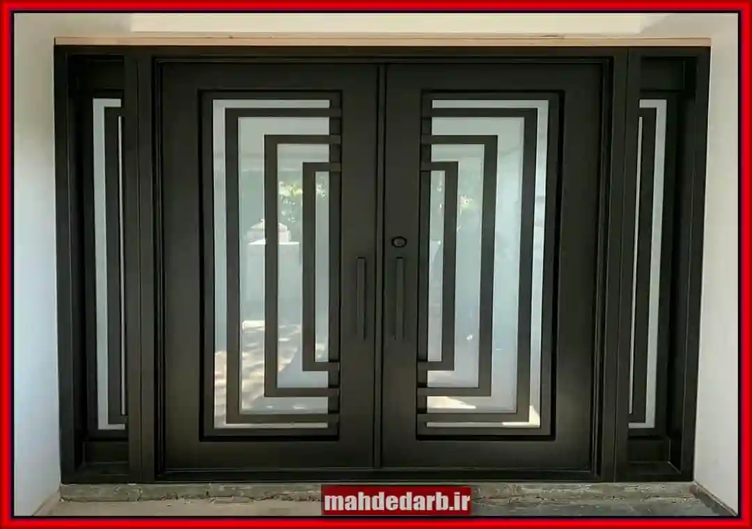 امنیت بالا در درب ویلایی فلزی امنیت بالا در درب ویلایی فلزی
