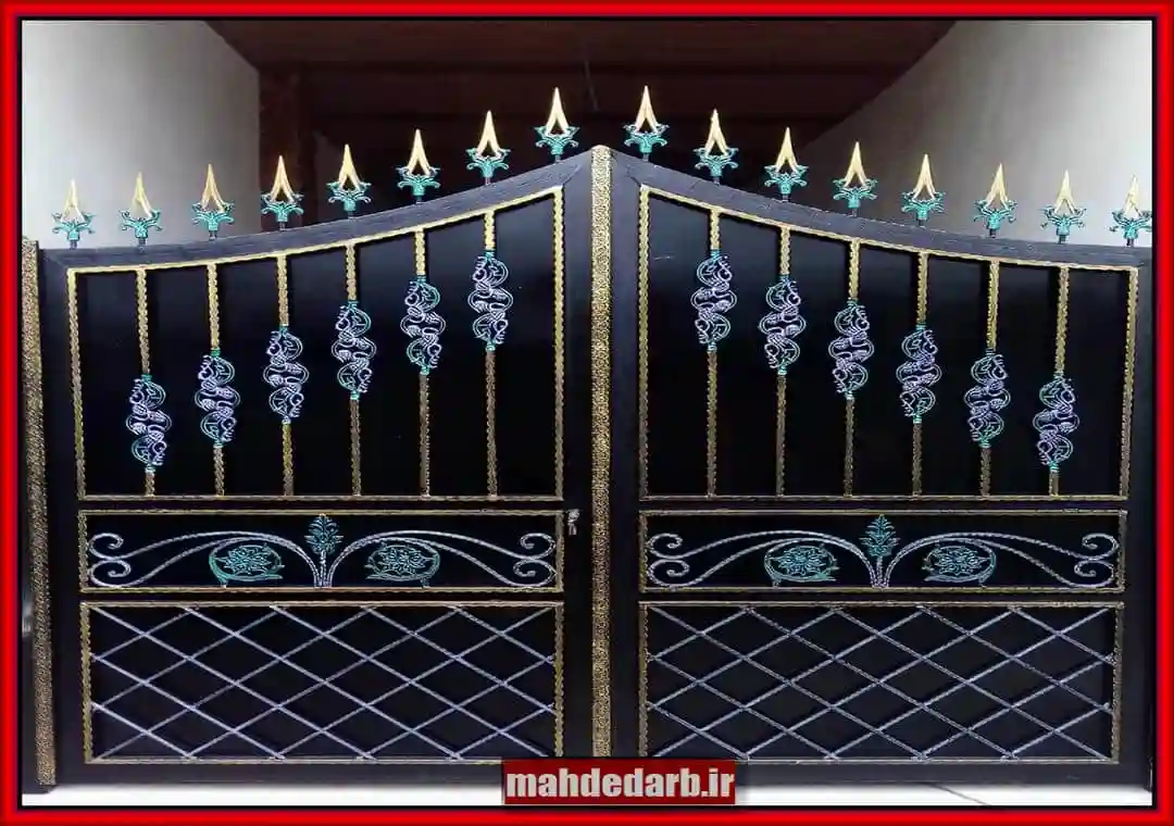 استانداردها و شرایط ساخت درب فلزی فرفورژه استانداردها و شرایط ساخت درب فلزی فرفورژه