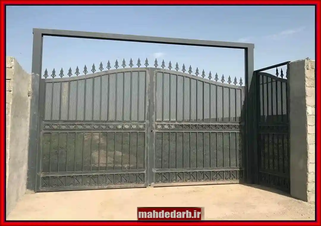 درب ویلایی ساده و ظریف برای حیاط درب ویلایی ساده و ظریف برای حیاط