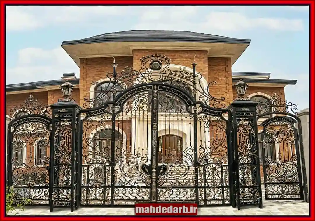 ابعاد و ضخامت مناسب برای درب فرفورژه ابعاد و ضخامت مناسب برای درب فرفورژه