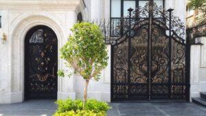 قیمت درب فرفورژه ورودی ساختمان قیمت درب فرفورژه ورودی ساختمان