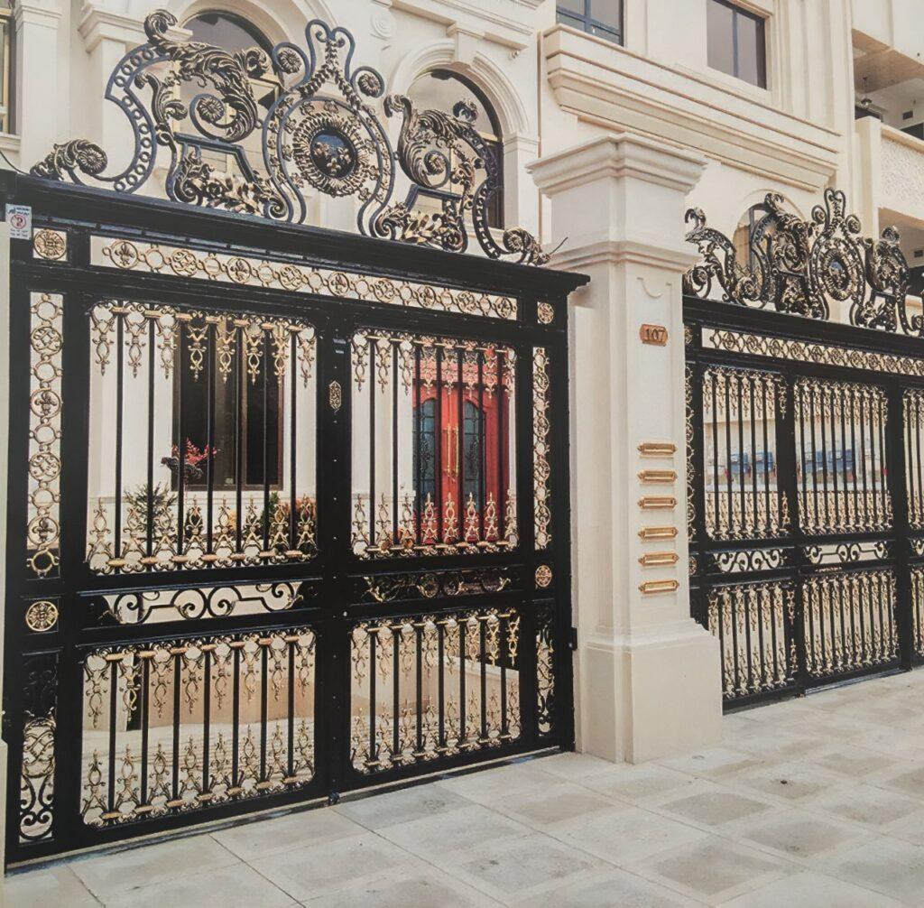 قیمت نصب درب حیاط و ویلا