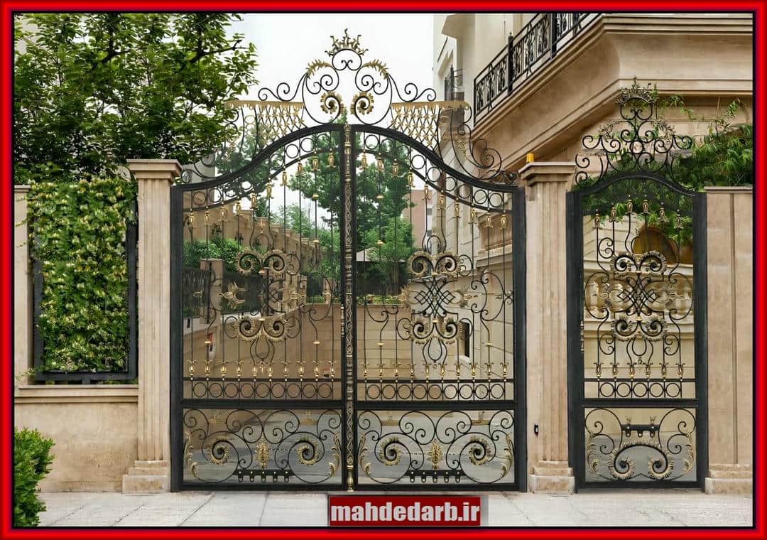ساخت و نصب درب فرفورژه ویلایی