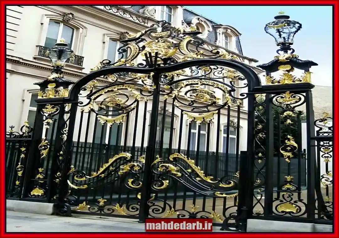 جدول مشخصات درب حیاطی فلزی دست ساز جدول مشخصات درب حیاطی فلزی دست ساز