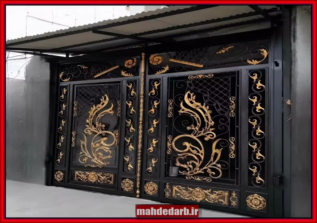 مراحل ساخت درب فلزی: رنگ آمیزی و نصب مراحل ساخت درب فلزی: رنگ آمیزی و نصب