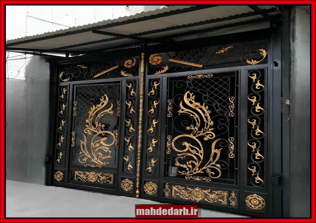 درب فرفورژه باغ برای ویلاهای وسیع