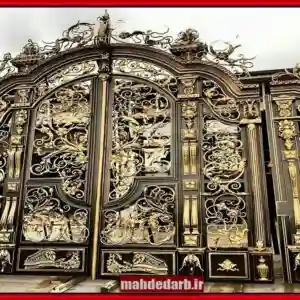 درب های باغ و ویلایی فلزی درب های باغ و ویلایی فلزی