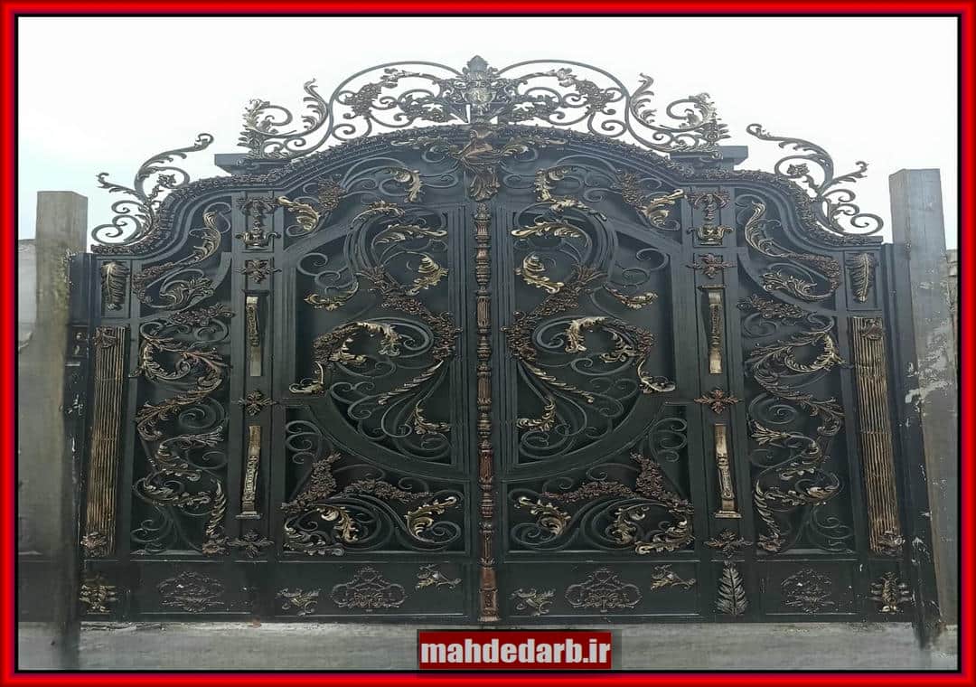 قیمت درب های فرفورژه و فلزی ساده