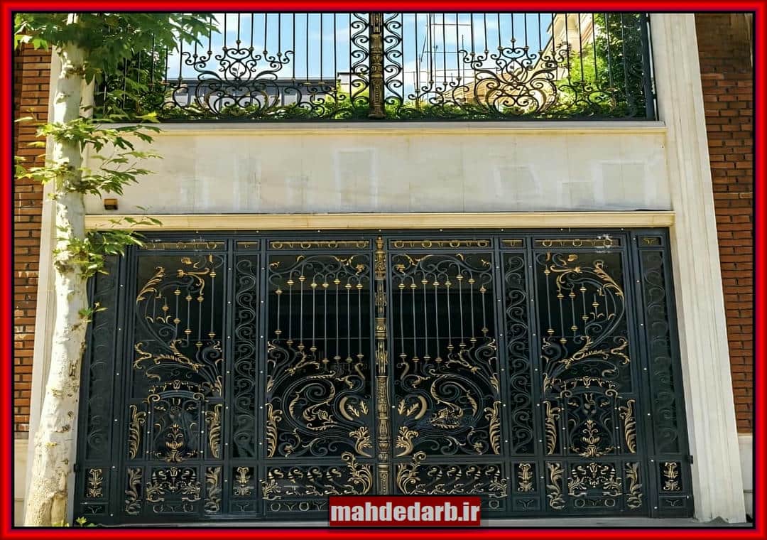ساخت درب آهنی ویلایی