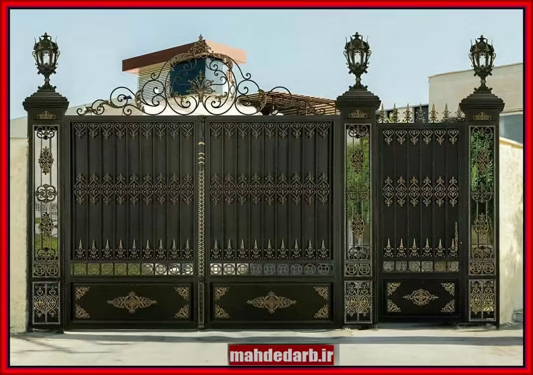 درب ورودی ساختمان آهنی ساده: نصب و نگهداری آسان درب ورودی ساختمان آهنی ساده: نصب و نگهداری آسان