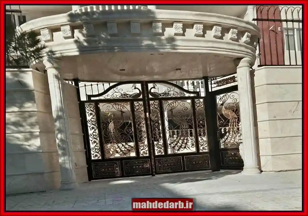 ساخت درب حیاط