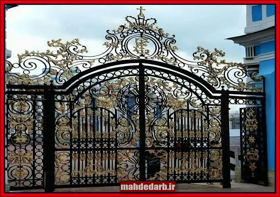 درب حیاط فرفورژه درب حیاط فرفورژه