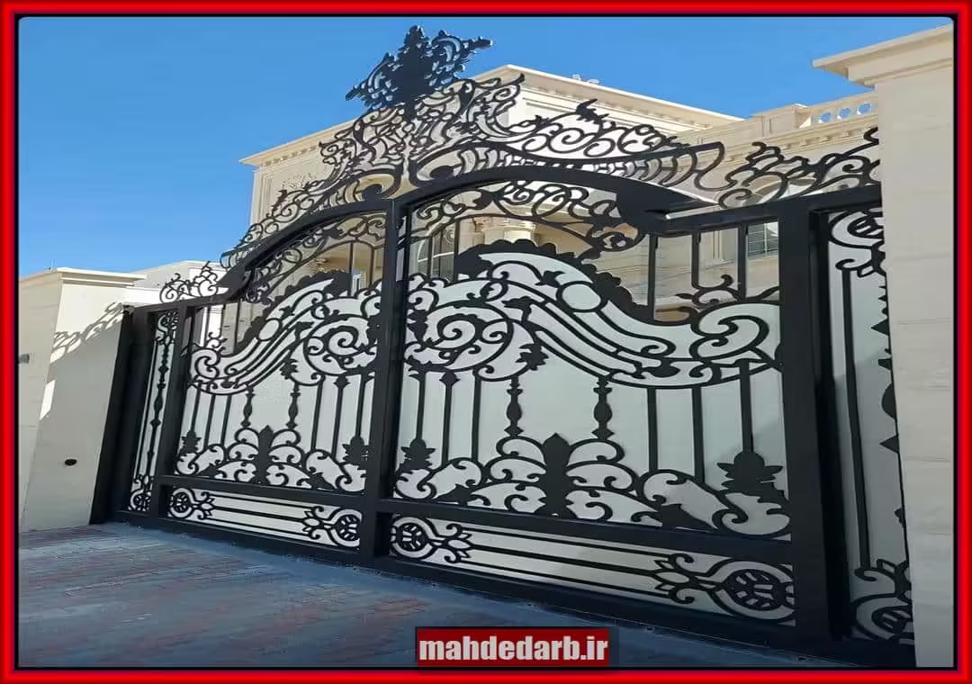 درب فلزی ورودی ویلا درب فلزی ورودی ویلا