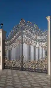 درب فرفورژه لوکس و مدرن درب فرفورژه لوکس و مدرن