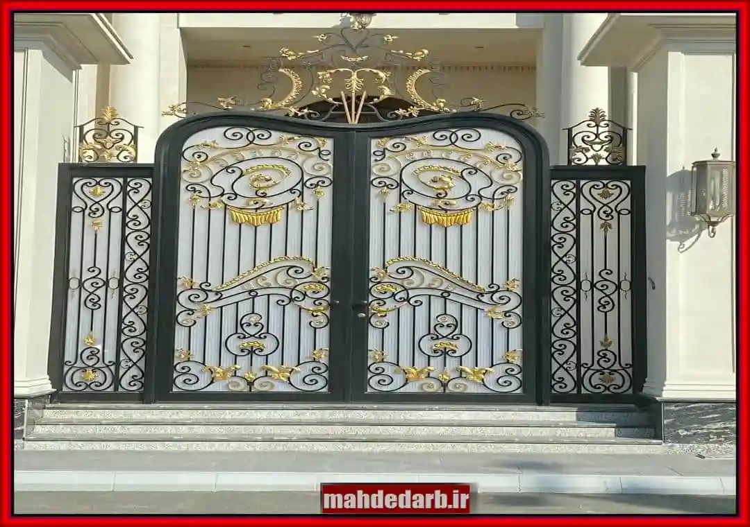 درب فرفورژه پارکینگ درب فرفورژه پارکینگ