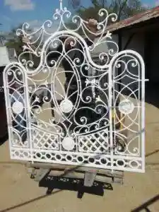 درب فرفورژه تک لنگه پارکینگی درب فرفورژه تک لنگه پارکینگی