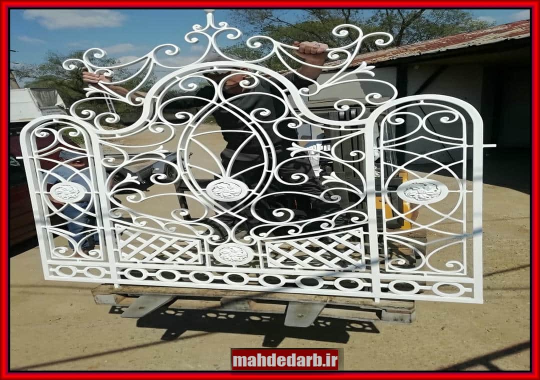 مدل درب حیاط ویلایی جدید