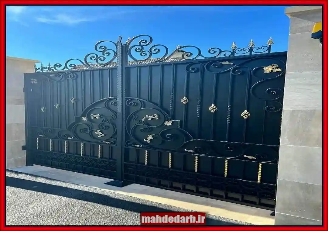 درب پارکینگ مدرن کشویی