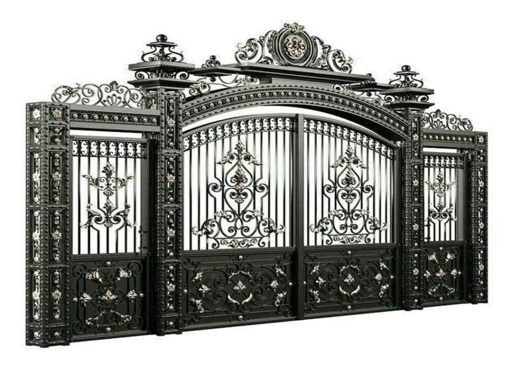 انواع درب حیاط ویلایی