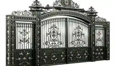 انواع درب حیاط ویلایی