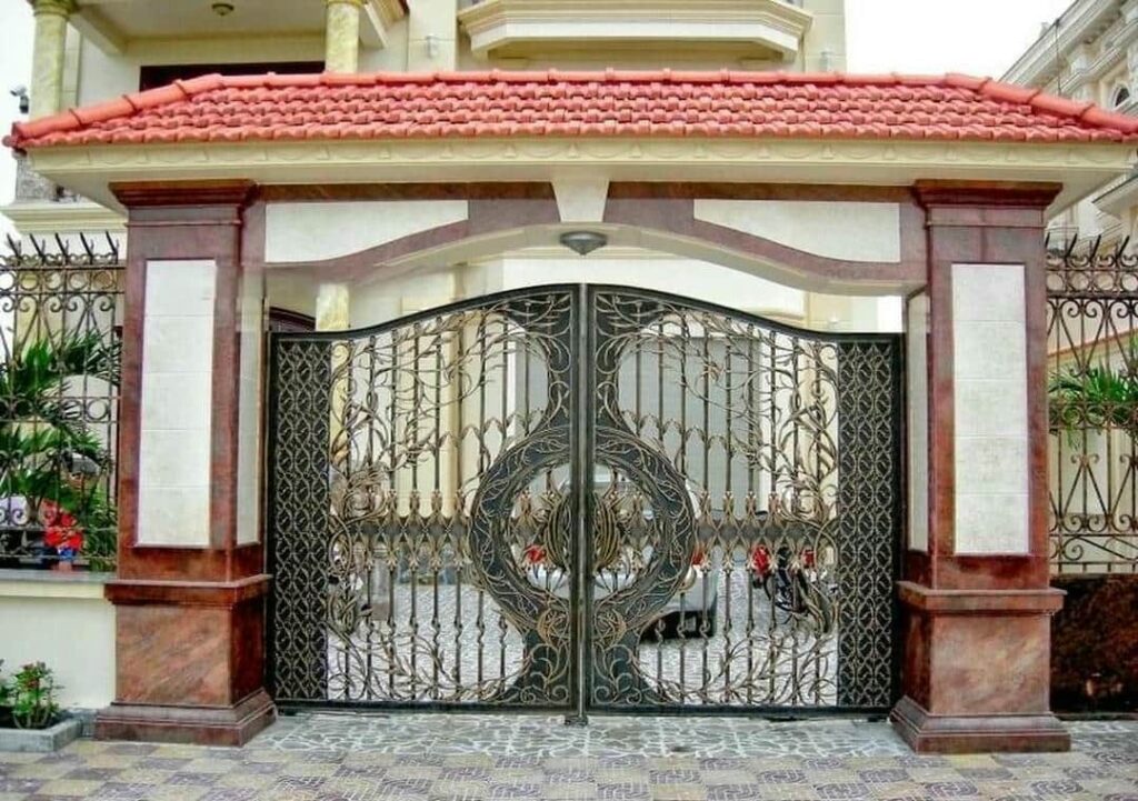 جدیدترین مدل درب فلزی فرفورژه ۲۰۲۵