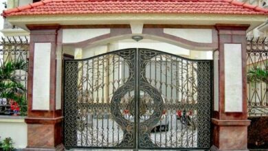 جدیدترین مدل درب فلزی فرفورژه ۲۰۲۵