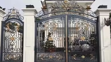 نصب درب حیاط و ویلا