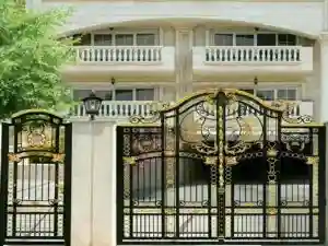 کارخانه درب حیاط فلزی