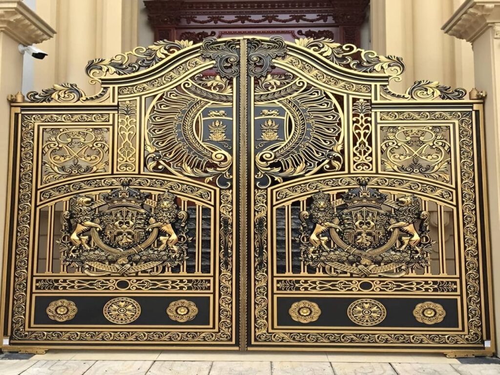 درب حیاط شیک مدرن و مقاوم درب حیاط شیک مدرن و مقاوم