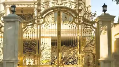 درب ویلایی ساختمان