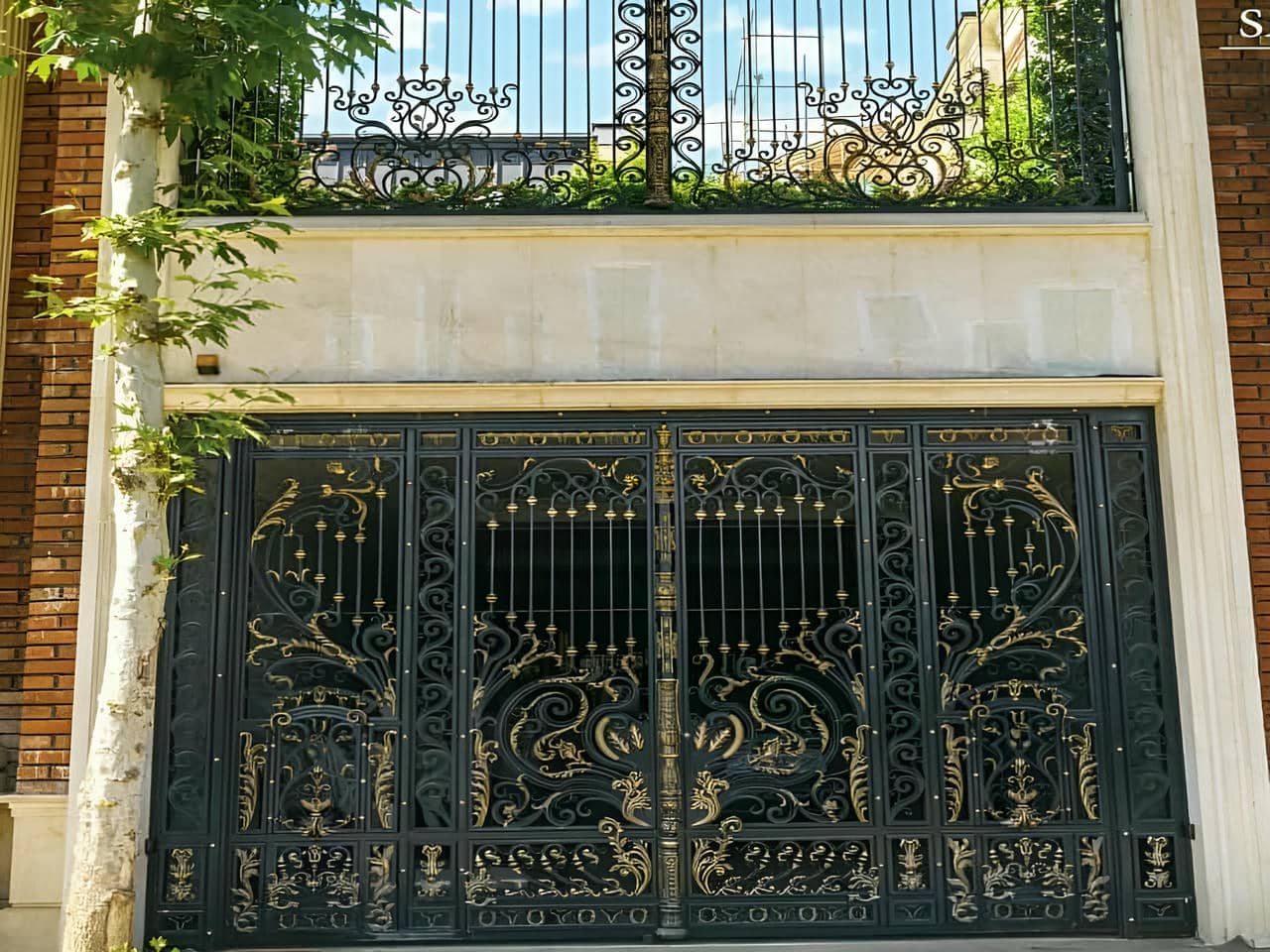 درب پارکینگ ساختمان | مهد درب درب پارکینگ ساختمان