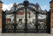 درب پارکینگ مدرن در تهران