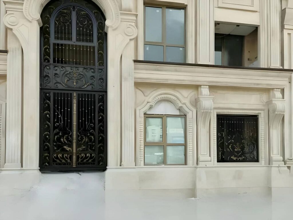 نمونه های برتر درب ورودی حیاط برای منازل مدرن نمونه های برتر درب ورودی حیاط برای منازل مدرن