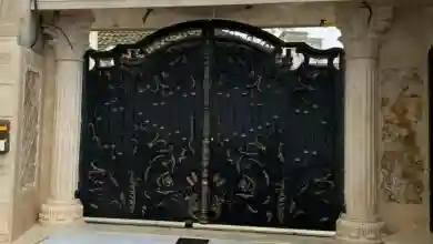 درب پارکینگ فلزی