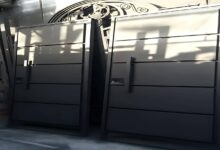 درب پارکینگ مدرن