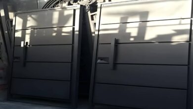 درب پارکینگ مدرن