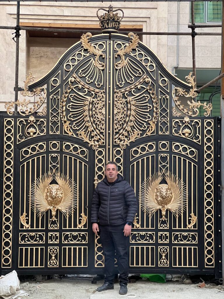 مد روز ترین درب ورودی باغ و ویلا مد روز ترین درب ورودی باغ و ویلا