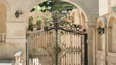 مدل درب ورودی ویلا در شمال