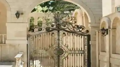 مدل درب ورودی ویلا در شمال