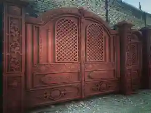 درب حیاط ساده و شیک